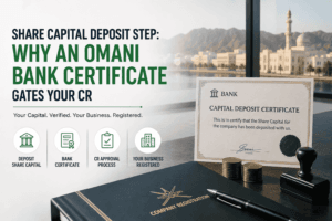 Omani Bank Certificate